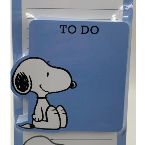 Snoopy To Do Notepads NWT - Picture 2 of 3